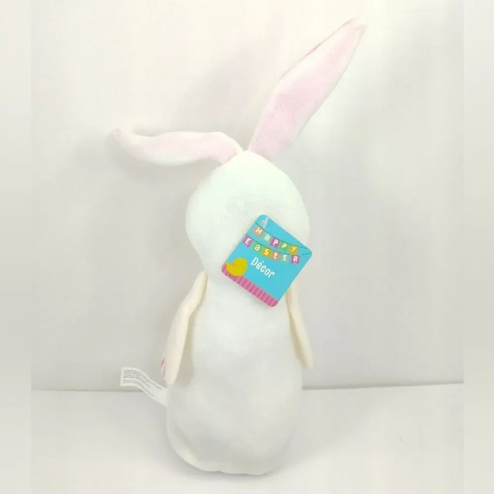 Bunny Decor White and Pink NWT